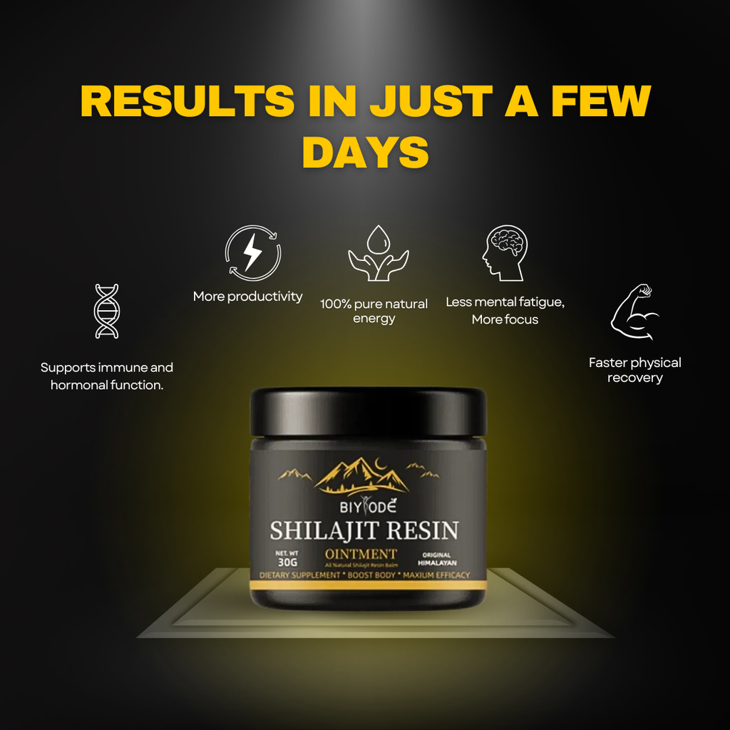 Shilajit 100% puro 💎 Fuente de energía vital del Himalaya 