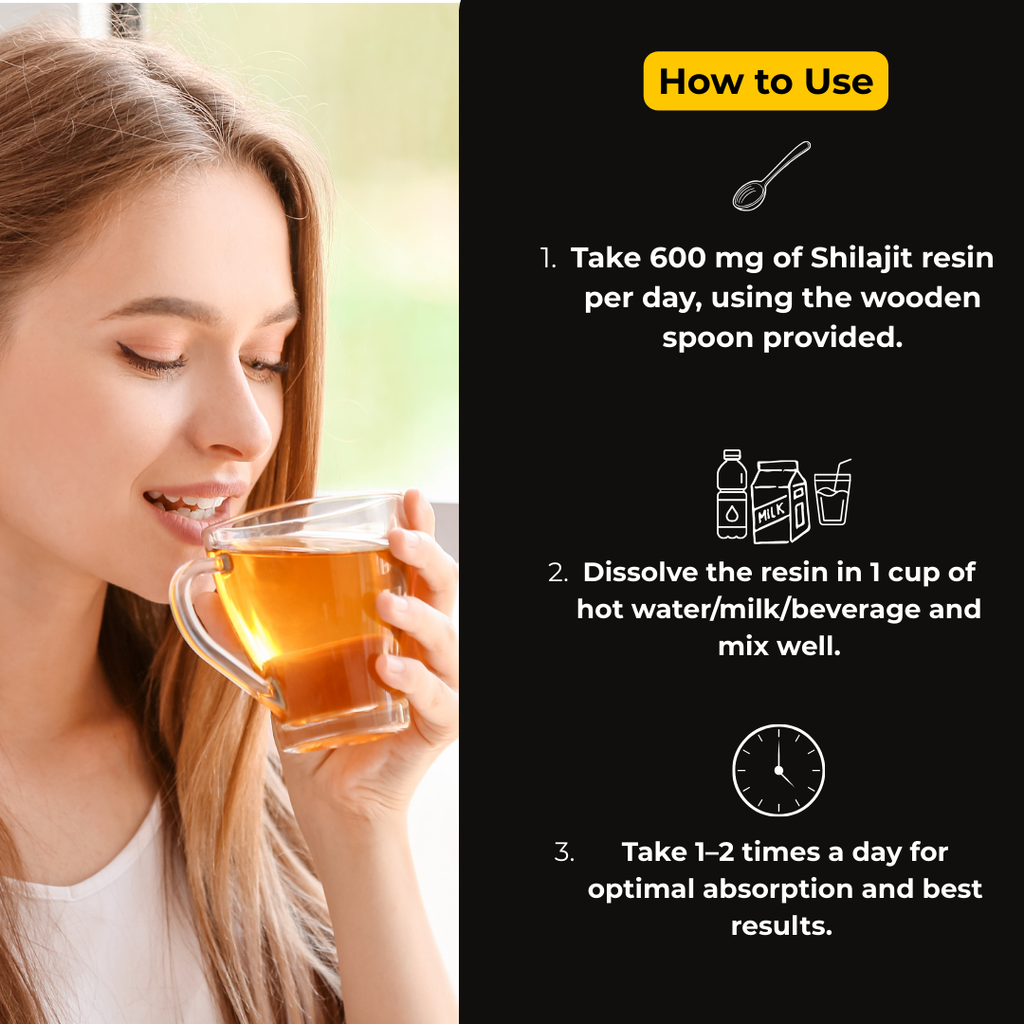 Shilajit 100% puro 💎 Fuente de energía vital del Himalaya 